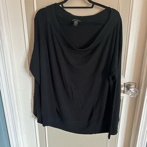 Athleta Black Long Sleeve Top